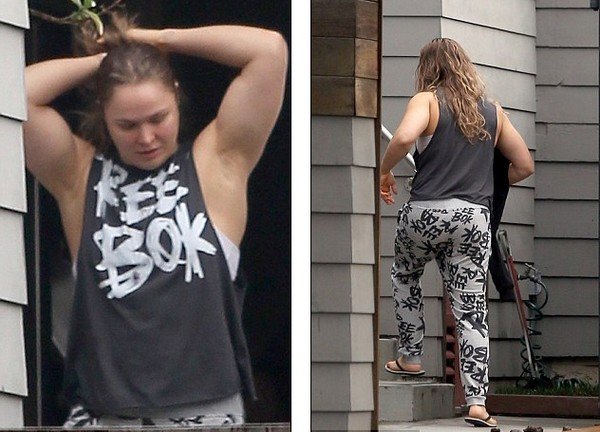Ronda Rousey is pictured for the first time