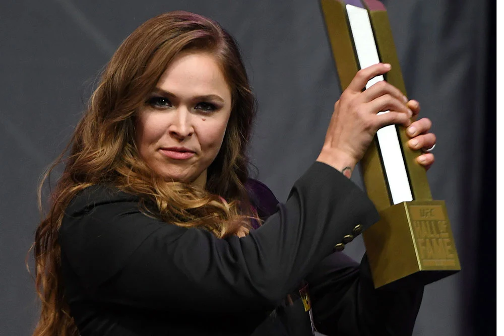 Ronda Rousey Only Female UFC Hall of Famer